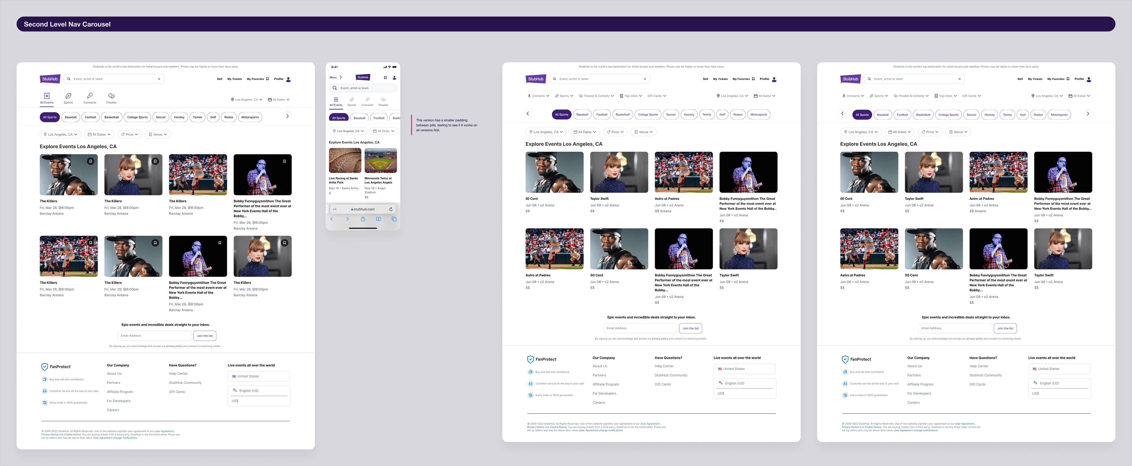 Explore page in the Source of Truth document
